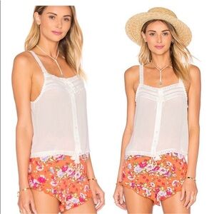 Spell and the gypsy Revolver Floral print shorts L